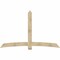 Ekena Millwork Bellingham Rough Sawn Timber Gable Bracket, Douglas Fir, 96"W x 60"H x 6"D x 6"F, 15/12 Pitch GBW096X60X0606BEL00RDF - alternate 1